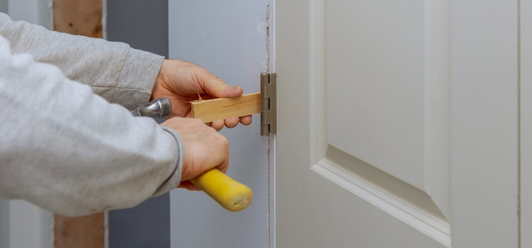 fiberglass entry door repair in La Palma